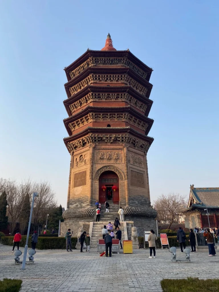 Wenfeng Pagoda at Tianning Temple