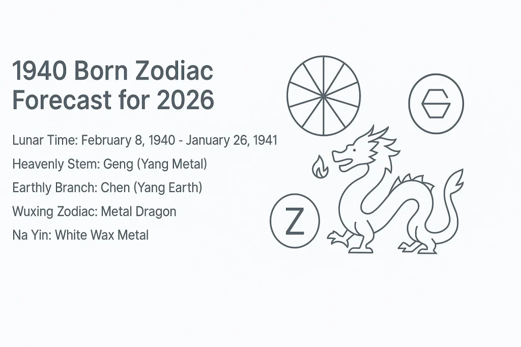 1940 Born Zodiac Forecast for 2026