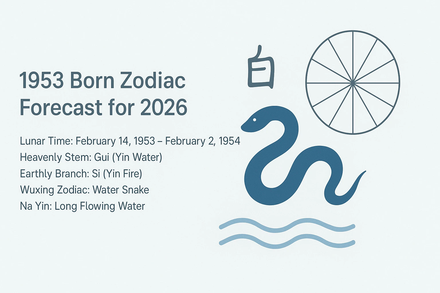 1953 Born Zodiac Forecast for 2026 - 1953 Zodiac Water Snake & Forecast for 2026 - The China Journey - Zodiac, Fate and Fortune - The China Journey 1953 Born Zodiac Forecast for 2026 - 1953 Zodiac Water Snake & Forecast for 2026 - The China Journey - Zodiac, Fate and Fortune - The China Journey
