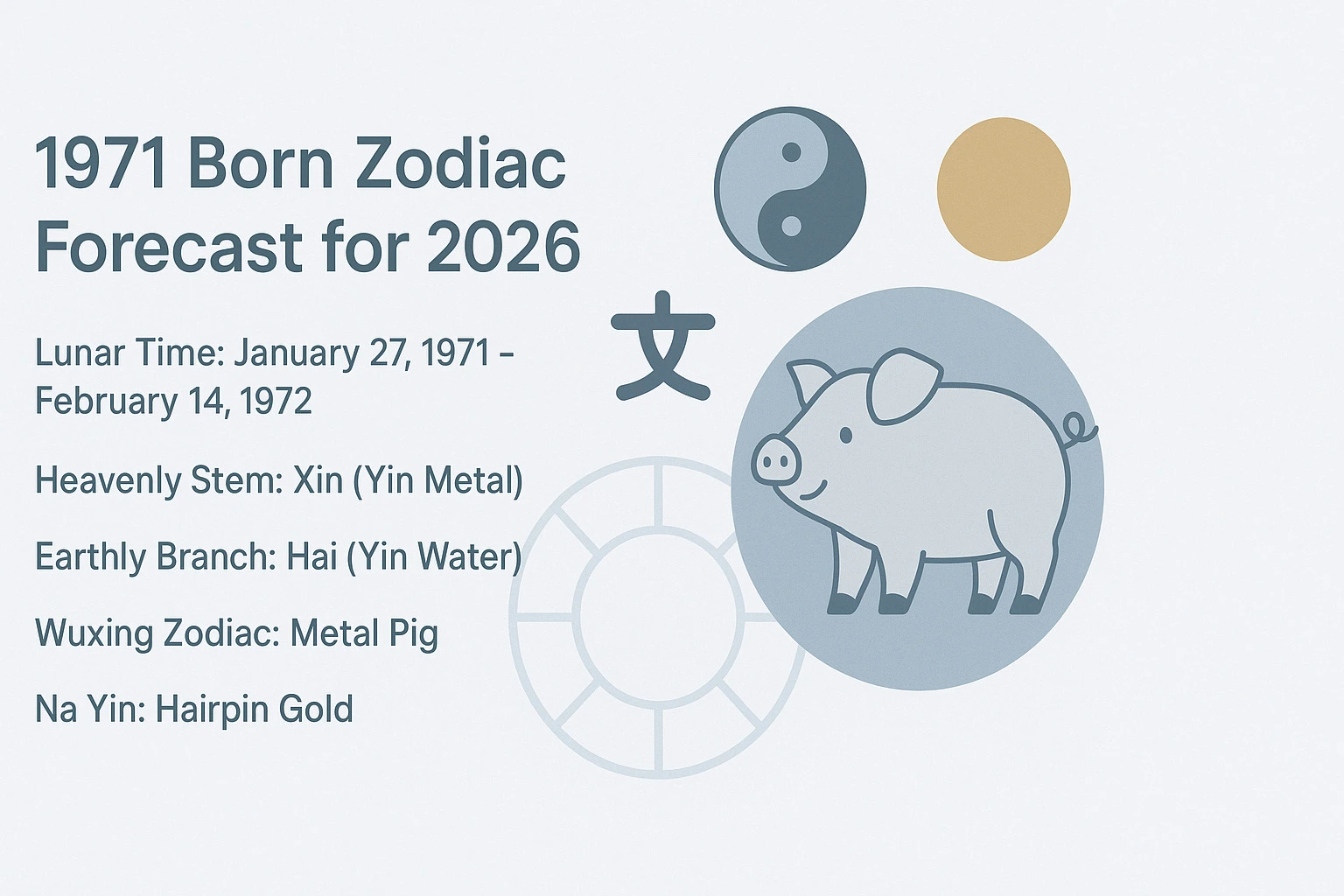 1971 Born Zodiac Forecast for 2026 - 1971 Zodiac Metal Pig & Forecast for 2026 - The China Journey - Zodiac, Fate and Fortune - The China Journey 1971 Born Zodiac Forecast for 2026 - 1971 Zodiac Metal Pig & Forecast for 2026 - The China Journey - Zodiac, Fate and Fortune - The China Journey