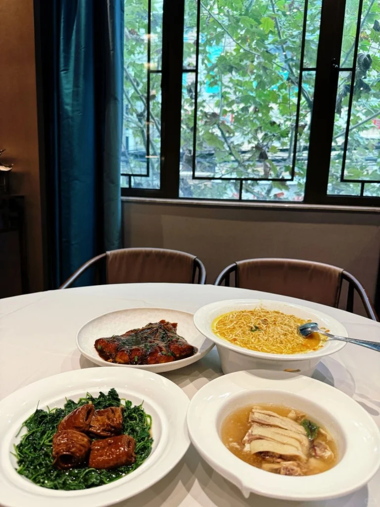 Shanghai Lao Zheng Xing Restaurant Traditional Shanghai cuisine at the historic Lao Zheng Xing a Michelin starred restaurant in Shanghai
