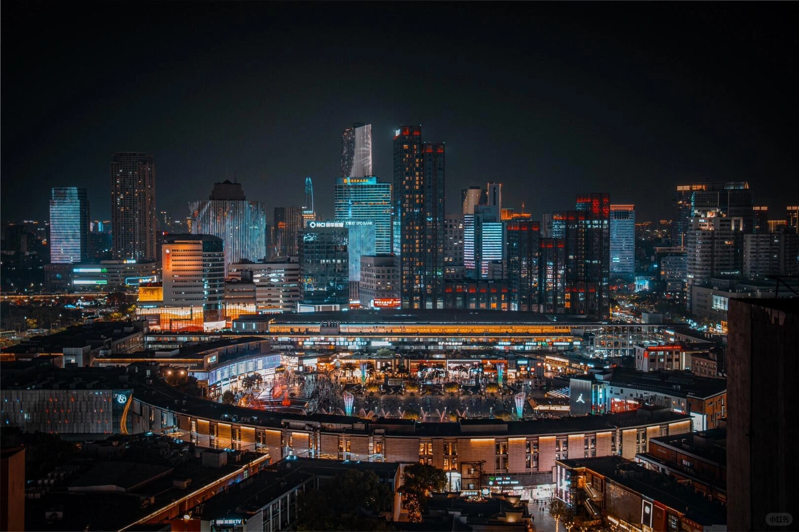 Night view of Ningbo Tianyi Square with shopping center and skyline - Where to Stay in Ningbo: Best Areas & Hotels 2026 - The China Journey Night view of Ningbo Tianyi Square with shopping center and skyline - Where to Stay in Ningbo: Best Areas & Hotels 2026 - The China Journey