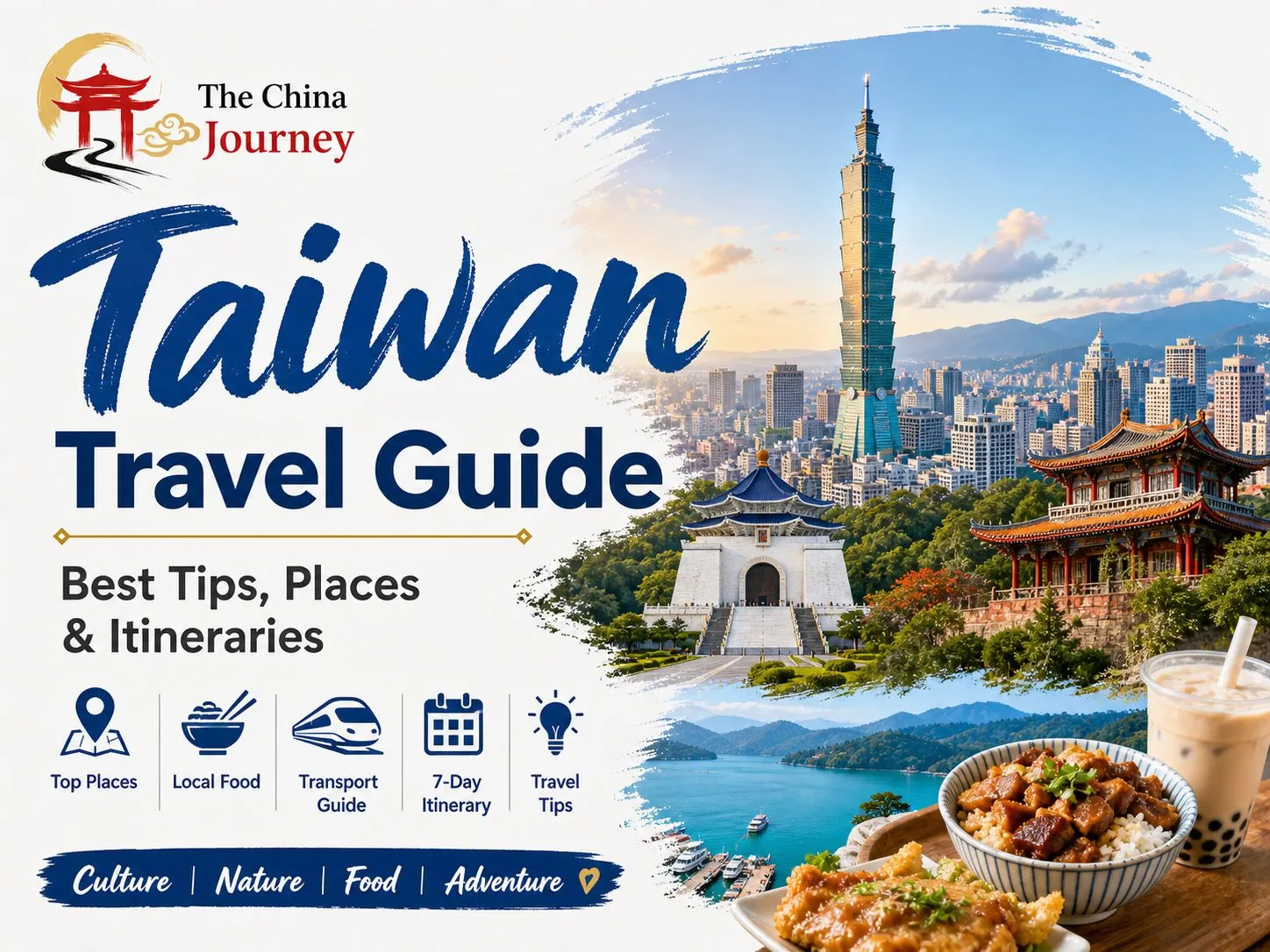 Guida di viaggio di Taiwan con Taipei 101, montagne, costa, cibo locale e consigli di itinerario