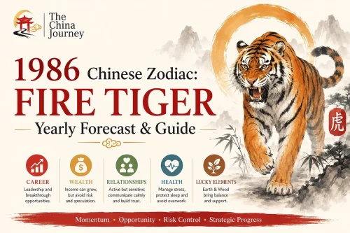 Chinesisches Horoskop für den Feuertiger 1986: Tipps zu Karriere, Wohlstand, Beziehungen, Gesundheit und Glücksfaktoren – China-Reiseführer, Stadtführungen & Kulturtipps – The China Journey Chinesisches Horoskop für den Feuertiger 1986: Tipps zu Karriere, Wohlstand, Beziehungen, Gesundheit und Glücksfaktoren – China-Reiseführer, Stadtführungen & Kulturtipps – The China Journey