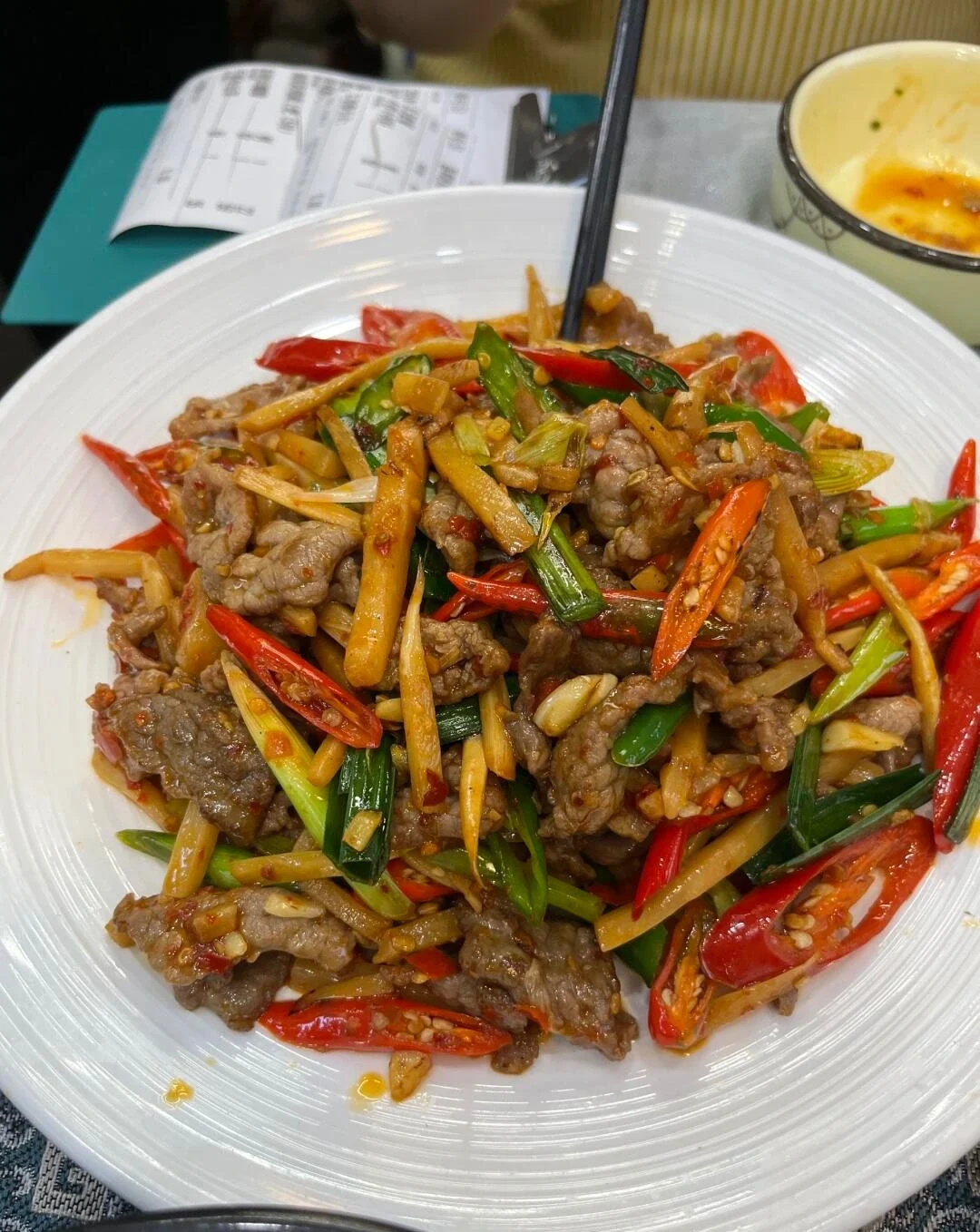Beef with Sour Bamboo Shoots Guilin stir fried beef with chilies and pickled bamboo shoots - What to Eat in Guilin: Local Food Guide 2026 - The China Journey Beef with Sour Bamboo Shoots Guilin stir fried beef with chilies and pickled bamboo shoots - What to Eat in Guilin: Local Food Guide 2026 - The China Journey