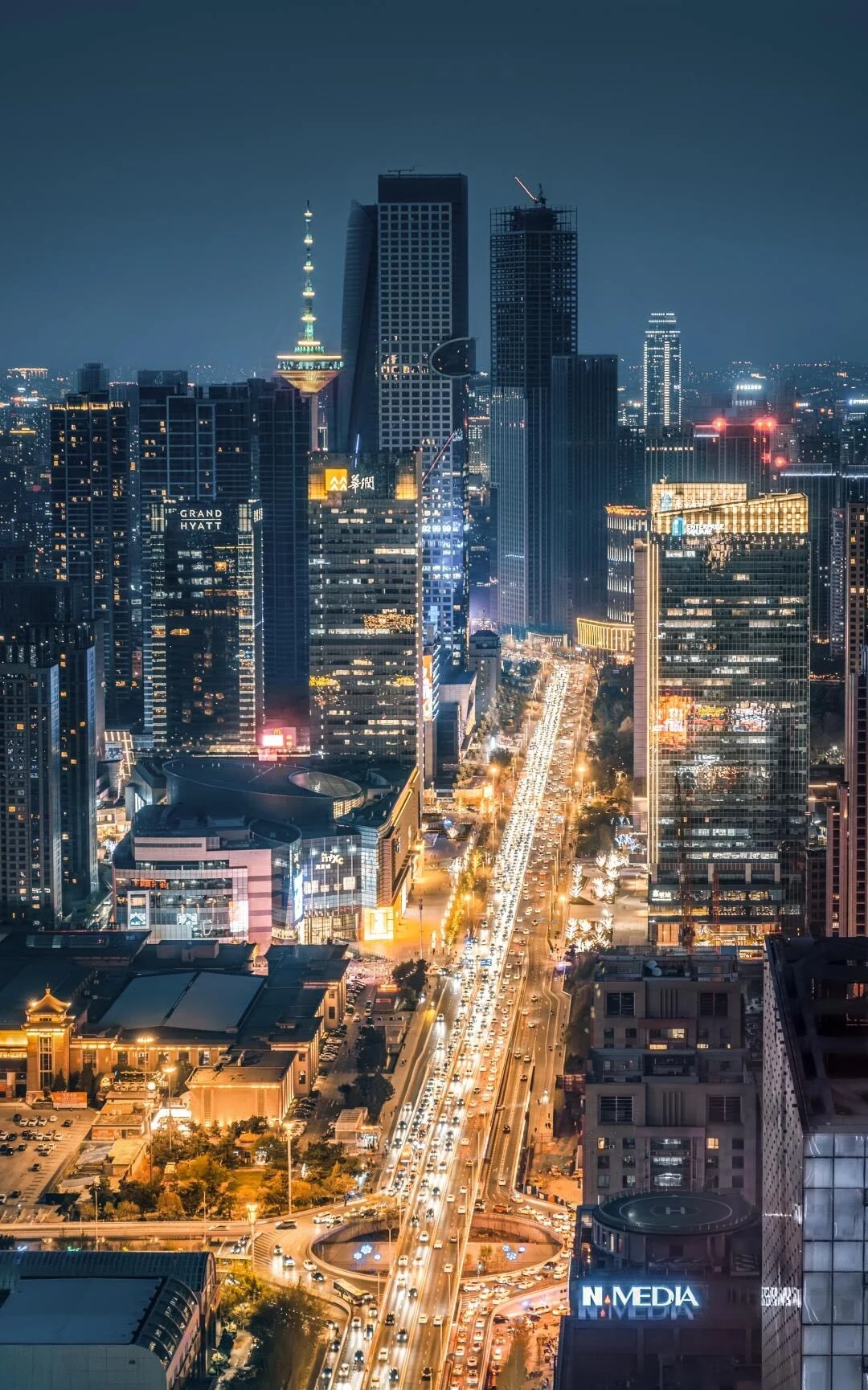 Qingnian Street Skyline Shenyang Modern city skyline with high rise buildings and busy traffic avenue at night - Where to Stay in Shenyang: Best Areas & Hotels 2026 - The China Journey Qingnian Street Skyline Shenyang Modern city skyline with high rise buildings and busy traffic avenue at night - Where to Stay in Shenyang: Best Areas & Hotels 2026 - The China Journey