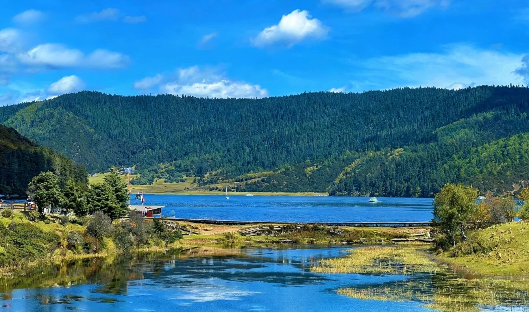 Parc national de Pudacuo, forêts et zones humides du lac bleu à Shangri-La - Guide de voyage de Shangri-La : Itinéraire, sites et conseils 2026 - Le voyage en Chine Parc national de Pudacuo, forêts et zones humides du lac bleu à Shangri-La - Guide de voyage de Shangri-La : Itinéraire, sites et conseils 2026 - Le voyage en Chine