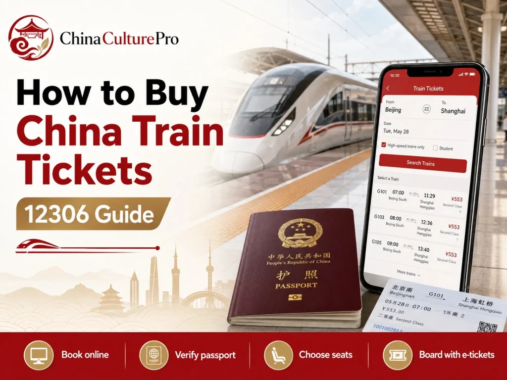 How to Buy China Train Tickets 12306 Guide with high speed train passport booking app and e ticket tips